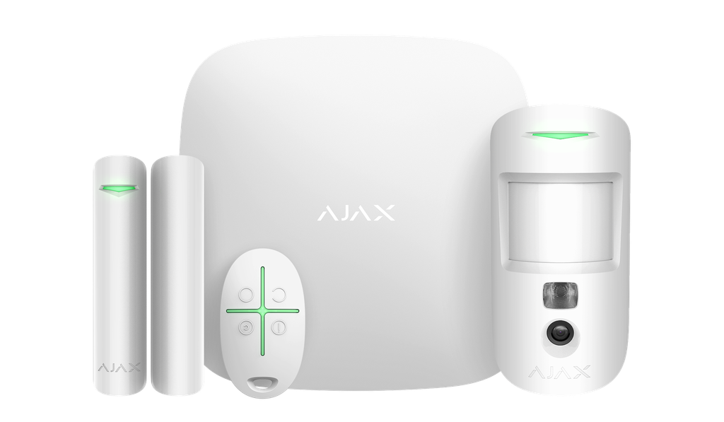 Kit de alarma profesional con fotoverificación Ajax StarterKit