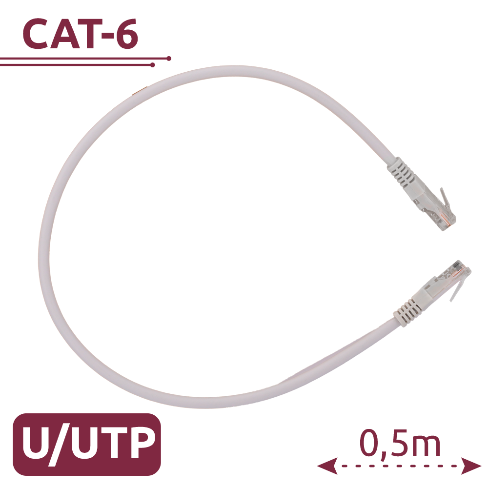 Cable UTP Ethernet Categoría 6 RJ45