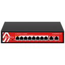Switch PoE 10 puertos Gigabit 115W Safire