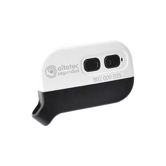 MANDO DE 2 BOTONES﻿ CON TARJETA DE PROXIMIDAD INTEGRADA