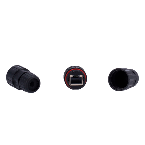 CON-RJ45-GLAND-W-BLACK