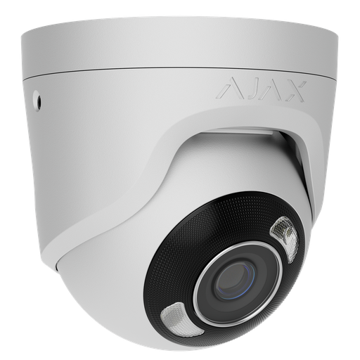 Cámara IP cableada 8 MP Ajax TurretCam HL