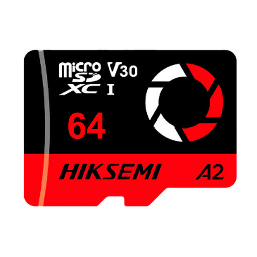 [HS-TF-E3STD/64G/CAPTURE/W] Tarjeta microSD 64 GB Hikvision
